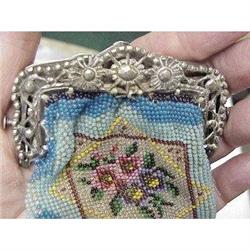 VICTORIAN CHILD's BEADED PURSE #2176793