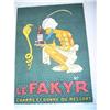 Image 1 : Authentic, VIntage Poster - Le Fakyr/MICH-HUGE!#2176843