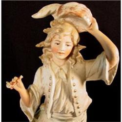 Antique Unger, Schneider  Rococo Bisque Figure #2176868