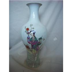 Chinese  famille rose porcelain vase #2176881