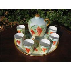 EARLY LIMOGES WHISKEY SET #2176894