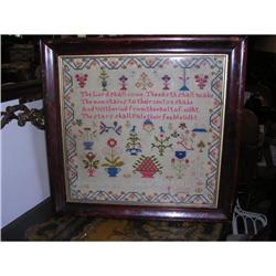 Framed Sampler 1859 #2176924