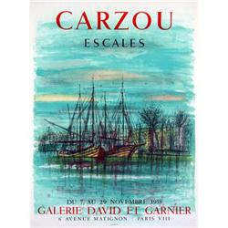 Carzou   Escales, 1953 #2176988