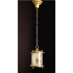 Brass and glass lantern #2177436