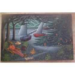 Haitian Painting  by Elder Laurent #2177444