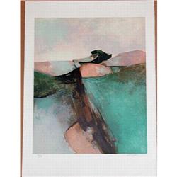 Claude Gaveau, 'Emerald Coast' Signed Litho #2177467