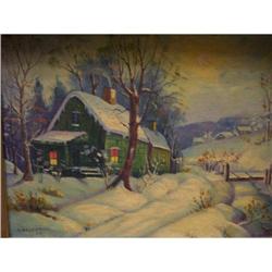 A. Rosenthal A snowy winter #2177667