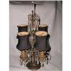 Image 1 : Tiered Prism Lamp With Shades French C.1900 #2189915