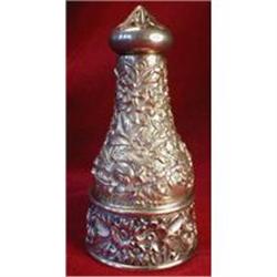 KIRK Repousse STACKED Salt CELLAR Pepper SHAKER#2190358