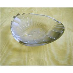 LALIQUE FRANCE 1942~LARGE SIGNED DISH~MINT #2190384