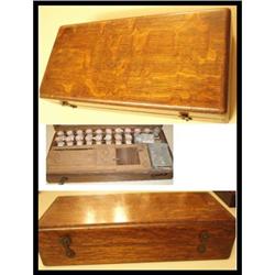 Antique German Full dental kit & rosewood box #2190700