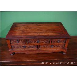 Chinese Huanghuali Jewelry Storage Box #2190851