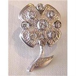 18K Gold & Diamond Lapel Pin #2190876