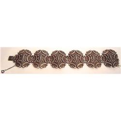 Napoleonic-Style Sterling Silver Bracelet #2190877