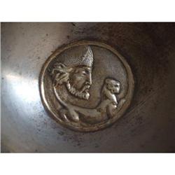 Silver bowl Soviet- Georgian with Shota #2206703