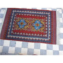 Antique Afshar Persian Rug area carpet 6.4x4.3#2206704
