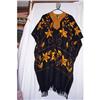 Antique  Embroidered Mexican Poncho #2206750