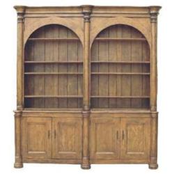 LG BIEDERMEIER LIBRARY LAWYER OFFICE BOOKCASE #2207496