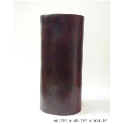 Vintage Chinese Huanghuli Tall Brush Pot  #2207512