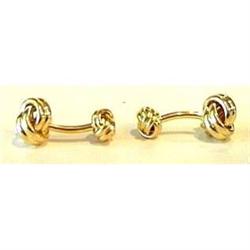 Pair of Antique 14K Gold Knot Cufflinks #2207565