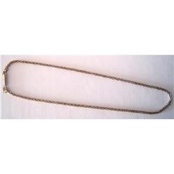 Antique 14K Gold Rope Necklace #2207570