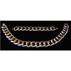 Matching Sterling Silver Bracelet & Necklace #2207576