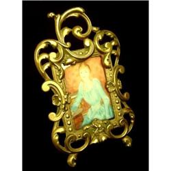 Antique Large Bronze Picture Frame #2207583