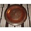 Image 1 : Islamic art copper work and silver inlaid plate#2219685