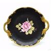 Image 1 : DRAMATIC BLACK/GOLD PLATE HEAVENLY ROSE #2219736