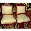 Image 1 : Renaissance Revival Style Walnut Side Chairs   #2219755