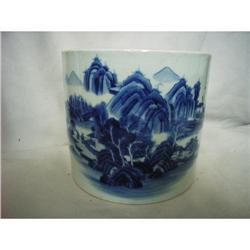 chinese porcelain brushpot #2219806