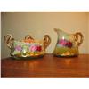 Image 1 : LIMOGES FAMOUS ARTIST PAINTED CREAM AND SUGAR #2219829