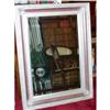 Image 1 : Silver Leaf  Mirror Ornate FrameBeveled Edge #2220029
