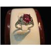 Image 1 : Very elegant Ruby & Diamond & Platinum Ring #2220121