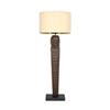 Image 1 : Man's Head Pilaster Table Lamp #2220418