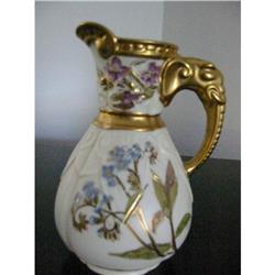 Worcester porcelain jug elephant handle motif #2220439