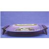 Image 1 : Deco Chrome /Bakelite Serving DISH #2226297