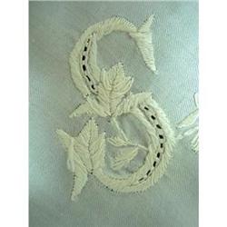 LARGE SILK HANDKERCHIEF - MONOGRAM  S #2226373