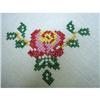 Image 1 : ANTIQUE LINEN  NAPKINS - EMBROIDERY ROSES #2226384