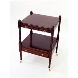CH Mahogany Side Table  With Drawer #2226633