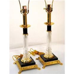 CH Pair Decorative Lamps and Shades #2226637