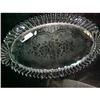 Image 1 : 15" Glass Dresser Tray with Gold Trim Insert! #2226717