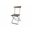 Image 1 : ANTIQUE AUTHENTIC FRENCH BISTRO FOLDING CHAIR #2226774