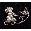 Image 1 : Sterling figural Pan pin by Lang #2227358