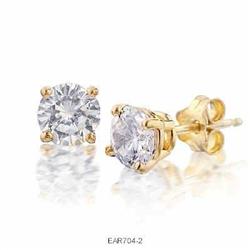 DIAMOND Stud Earrings - Diamond Studs - Diamond#2227372