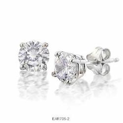 Stud Earrings - Diamond Studs - Diamond #2227373