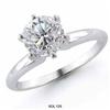 Image 1 : DIAMONDS Round Diamond Solitaire Ring #2227377