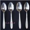 Image 1 : 4 (Four) Sterling Spoons Wedgewood by #2227563
