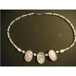 chinese Lovely Rose Quartz Necklace #2227573