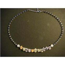 chinese Lovely Colored Quartz Necklace #2227574